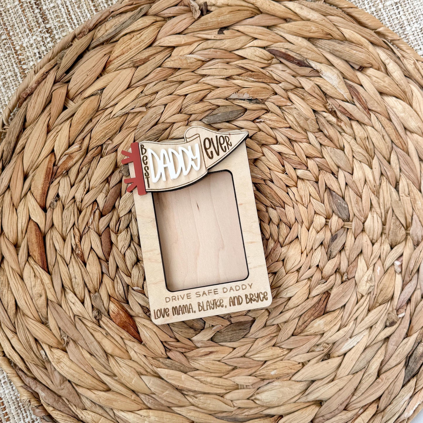 Mothers Day Gift | Visor Clip | Photo Fridge Magnet | Best Gigi Ever | Gift For mom | Personalized | Picture Frame | Custom gift for grandma