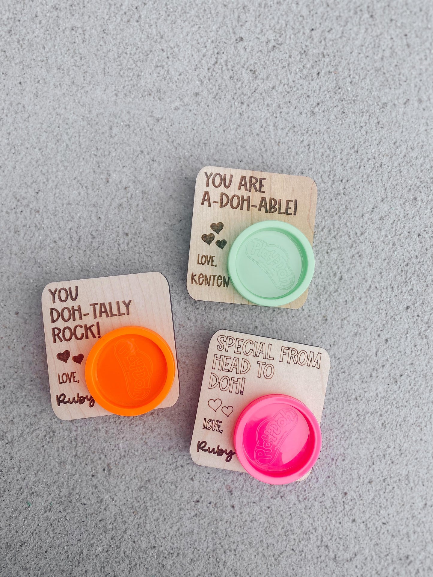 Play-Doh Valentine's Cards | Classroom Valentines for Kids