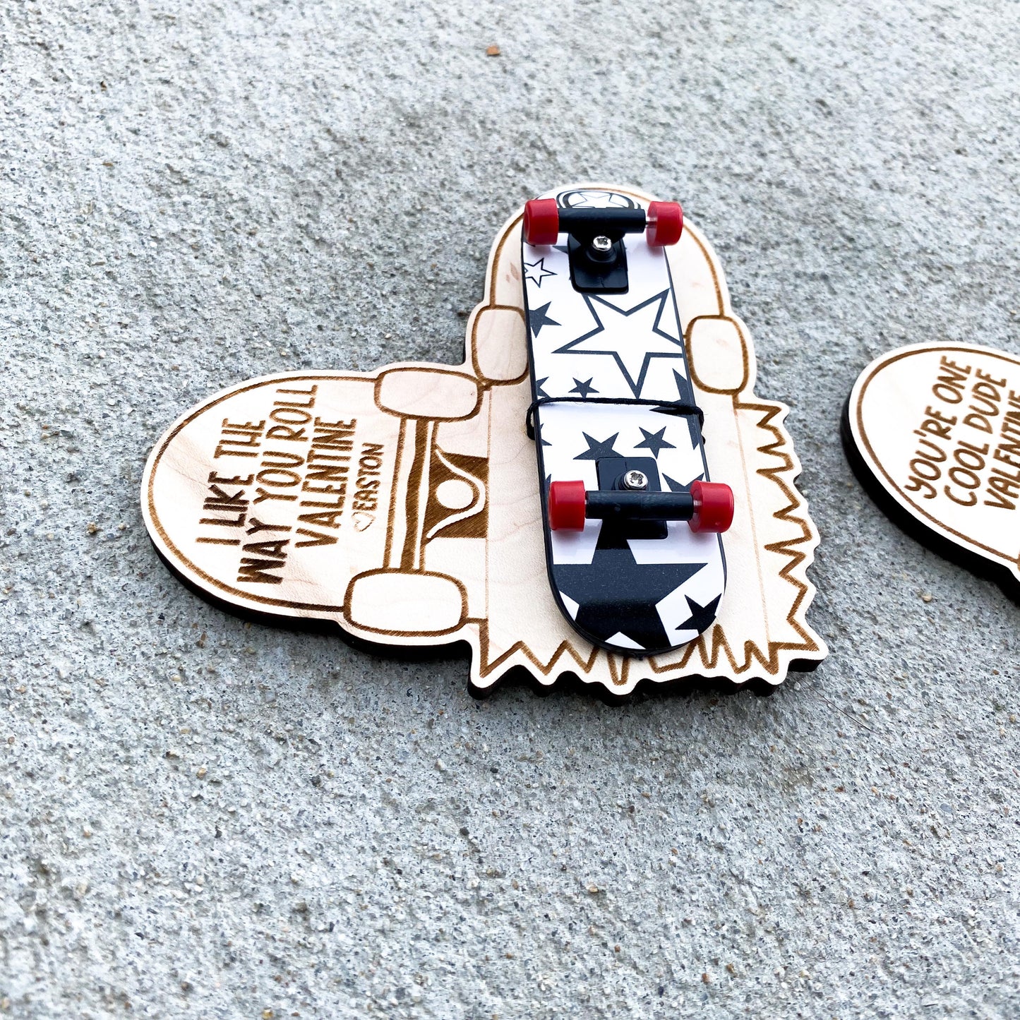 Mini Skateboard Valentines