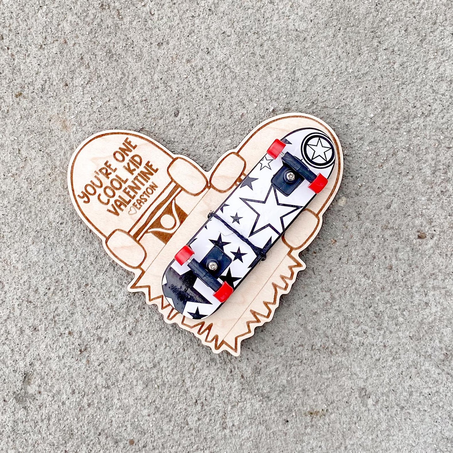 Mini Skateboard Valentines