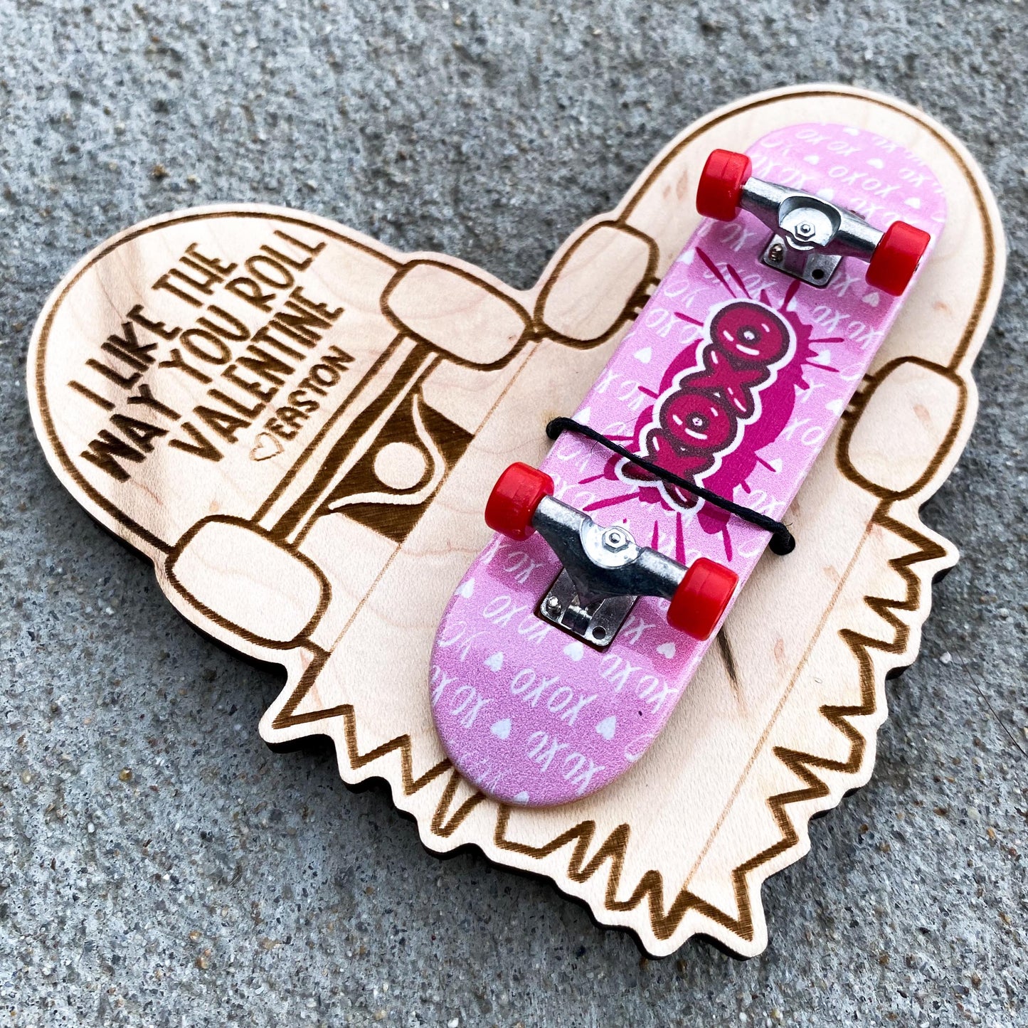 Mini Skateboard Valentines