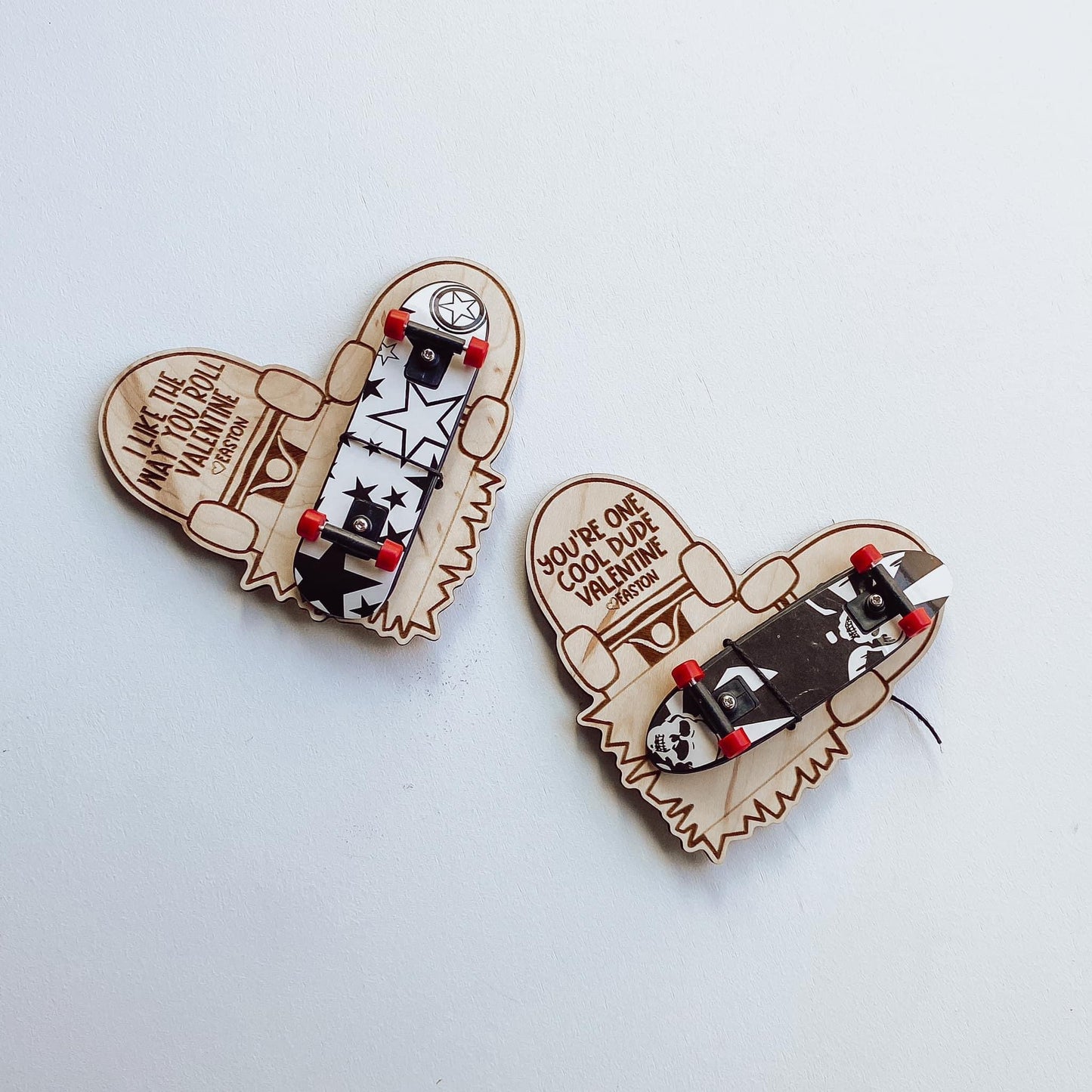 Mini Skateboard Valentines