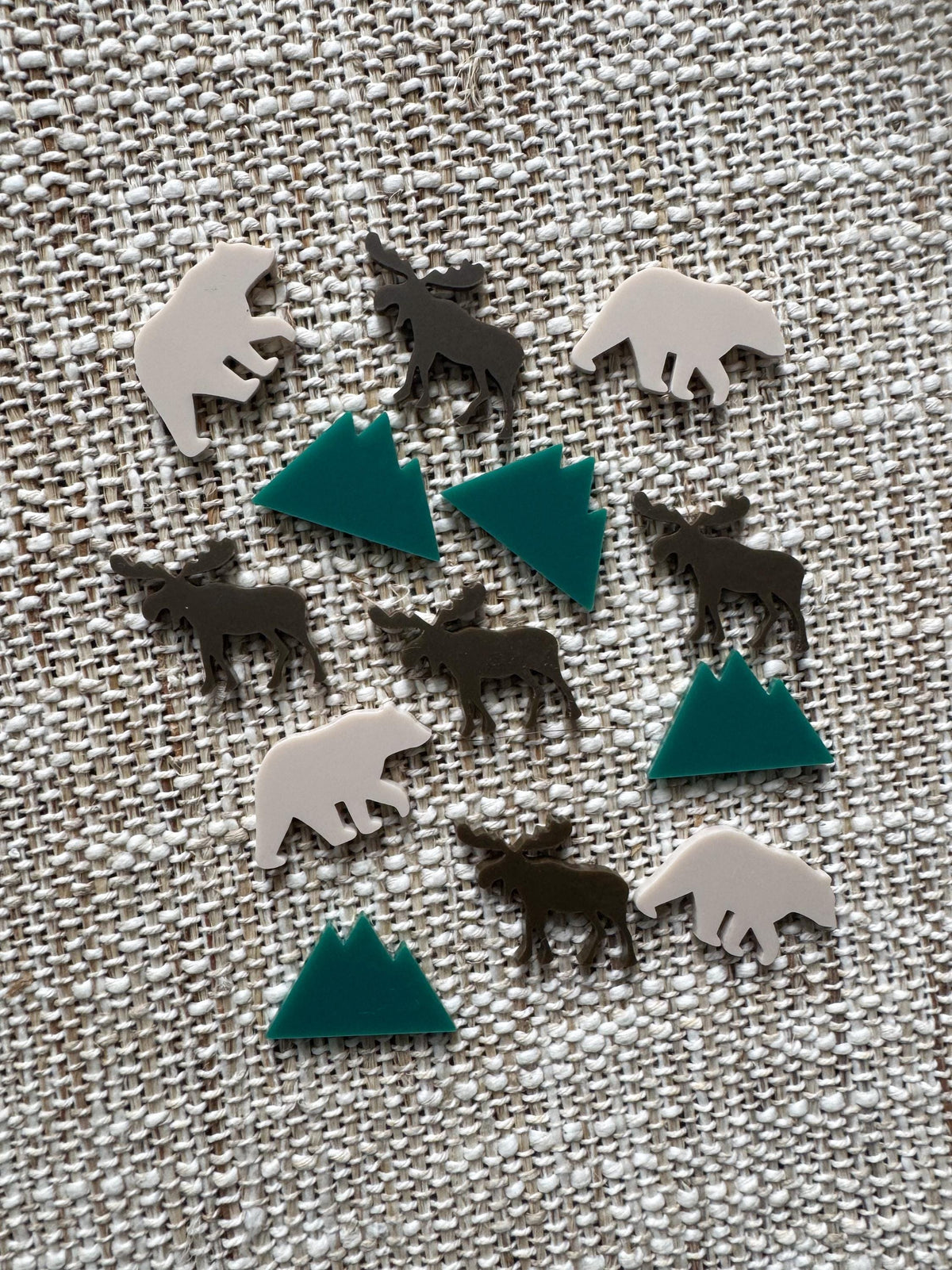 Mountain bear theme reward jar token set, jar sold separately
