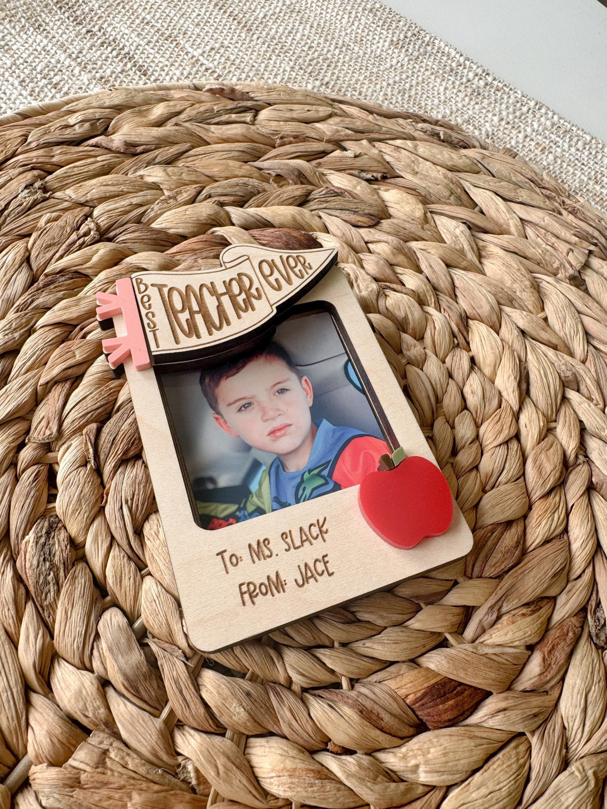 Teacher Appreciation Week Gift Card Holder | End of School Year Thank You Frame
