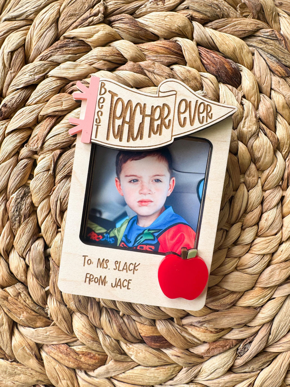 Teacher Appreciation Gift Card Holder, End School Thank You Frame, Gift Card Display