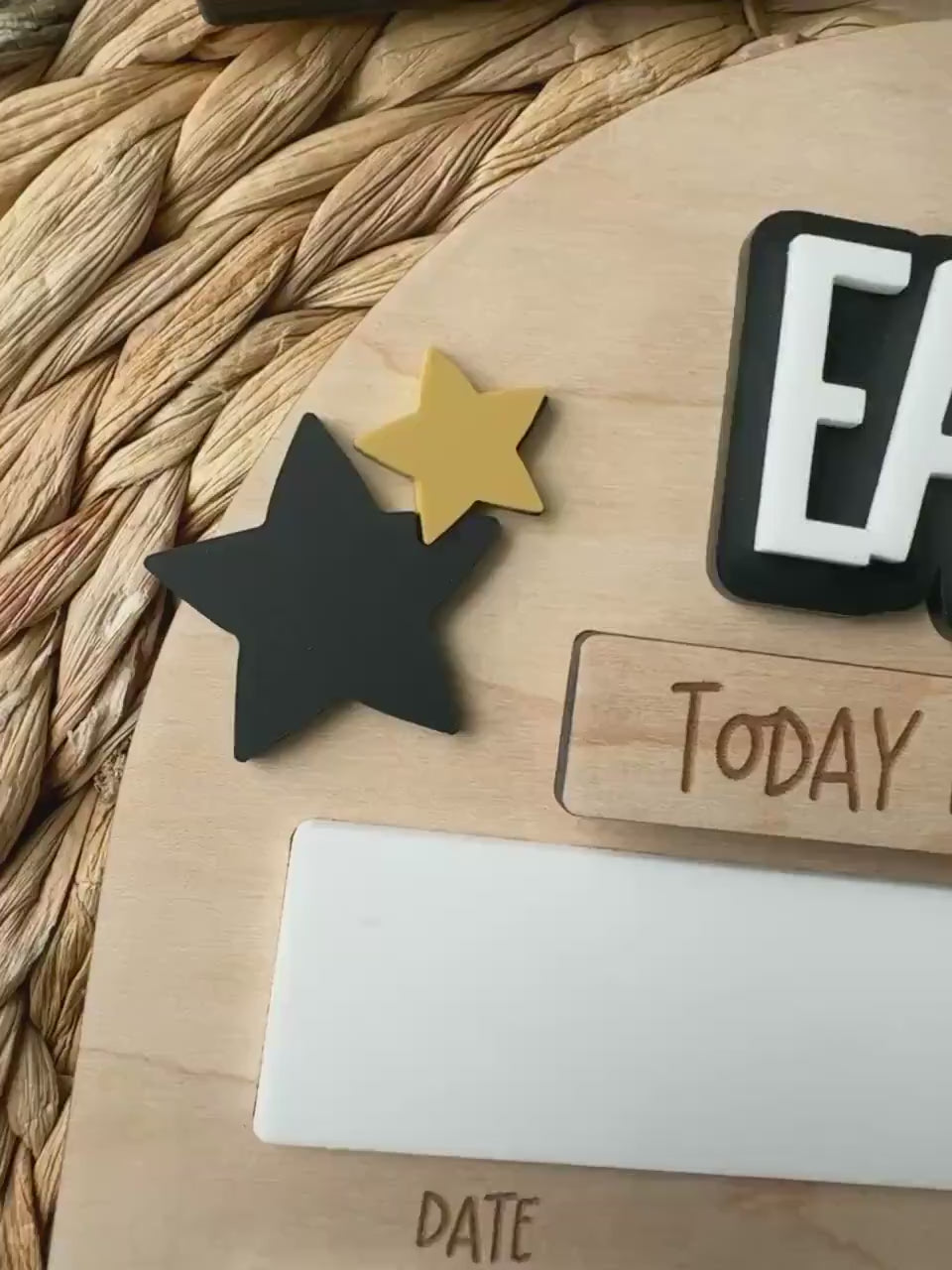 First Day of School Sign, Lightning Bolt Back to School Board, Reusable Interchangeable Dry Erase Photo Prop, Last Day Sign, Custom Name