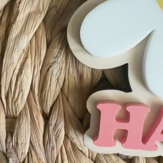 Daisy First Birthday Cake Topper | One-derful Birthday Decor | Girl Birthday Party