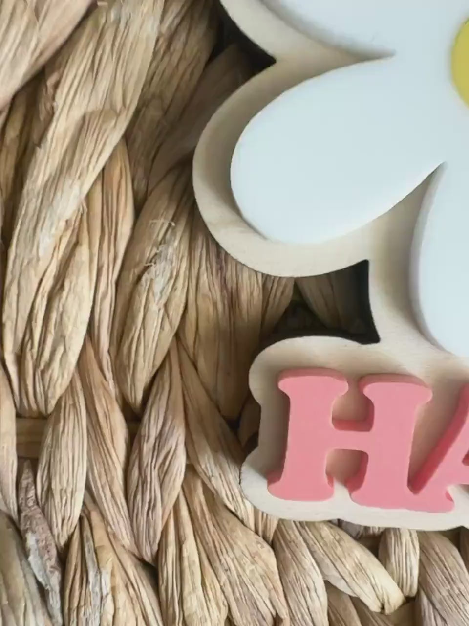 Daisy First Birthday Cake Topper | One-derful Birthday Decor | Girl Birthday Party