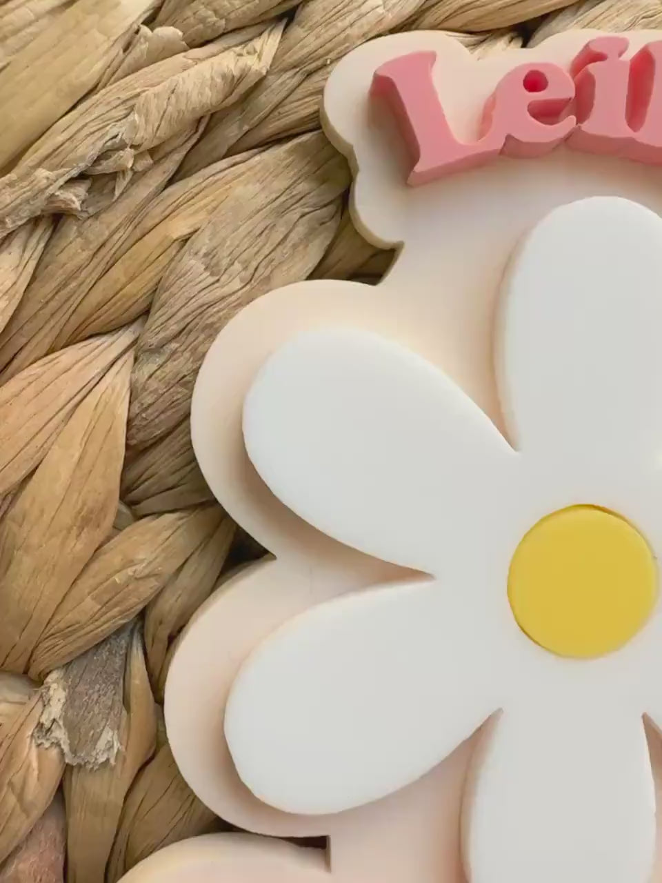 Groovy One Cake Topper | Retro Daisy First Birthday Decor