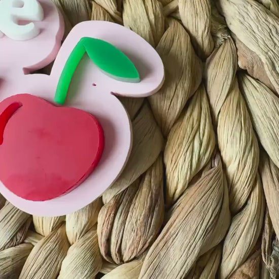 Cherry on Top Cake Topper | Custom Acrylic Baby Shower First Birthday