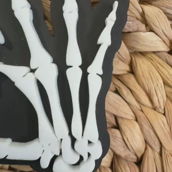 Trick or Three Cake Topper | Spooky Halloween 3rd Birthday Decor