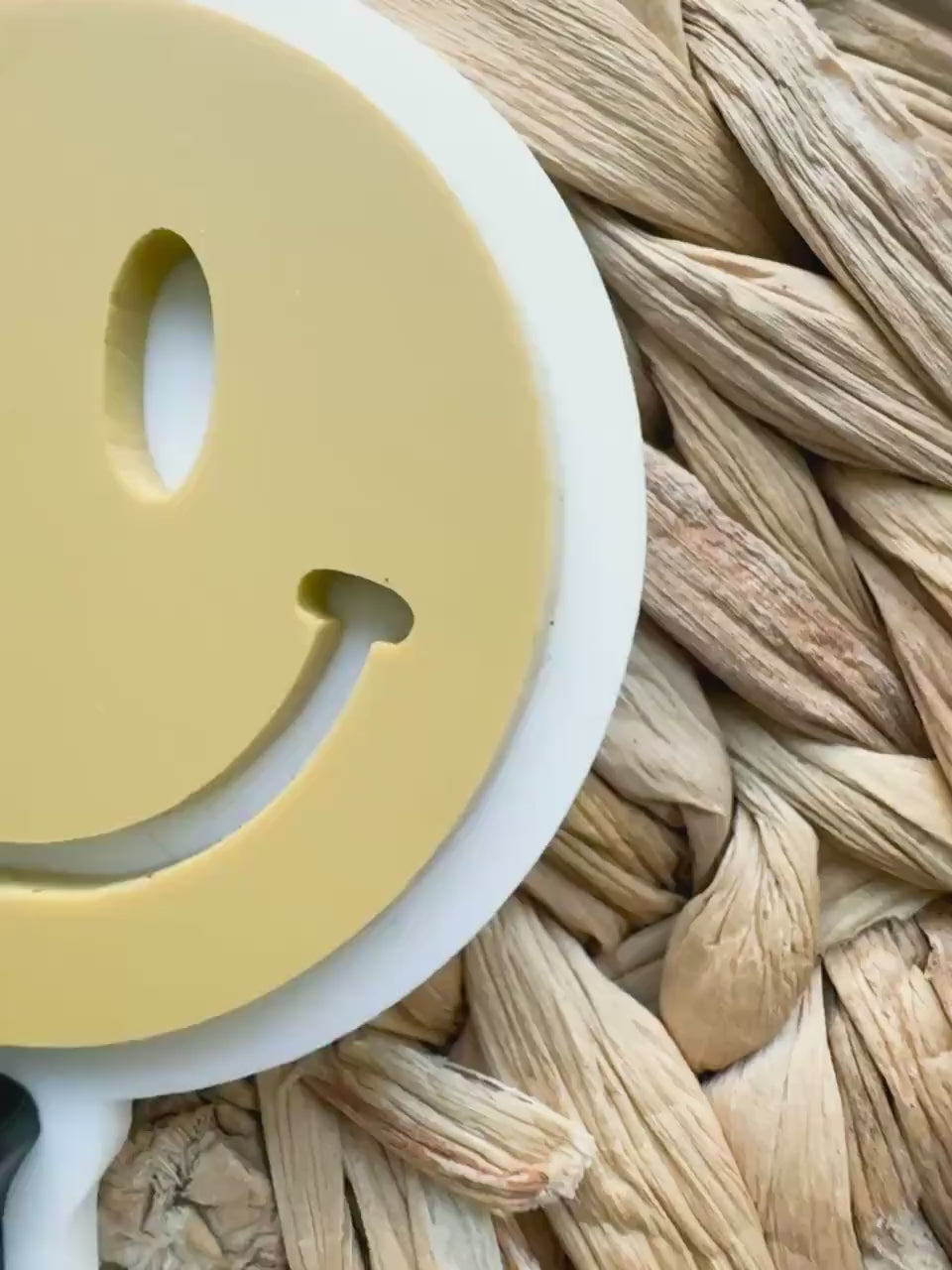 Two Cool Smiley Face Cake Topper | Custom Acrylic Birthday Decor