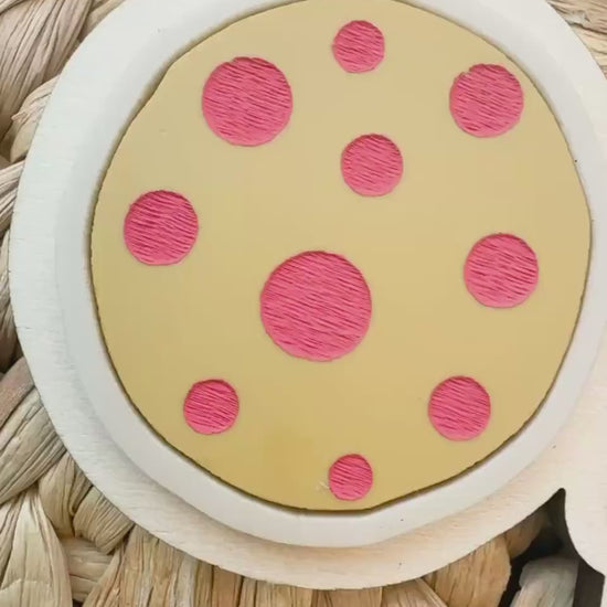First Year Cake Topper | Pizza First Birthday | Smash Cake | 1st Birthday Party Decor | One Whole Year of | My First Year | Slice | Neutral