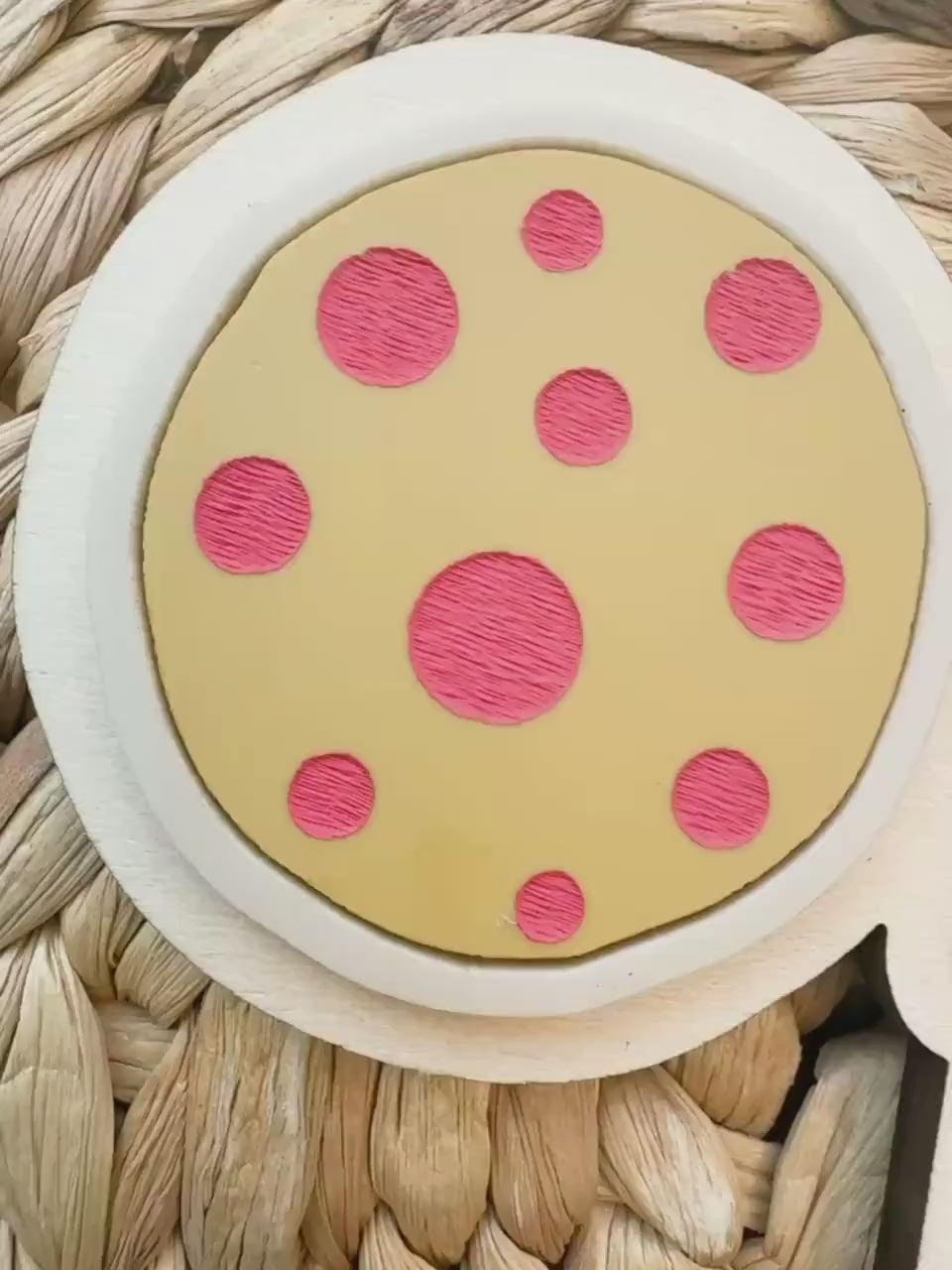 First Year Cake Topper | Pizza First Birthday | Smash Cake | 1st Birthday Party Decor | One Whole Year of | My First Year | Slice | Neutral