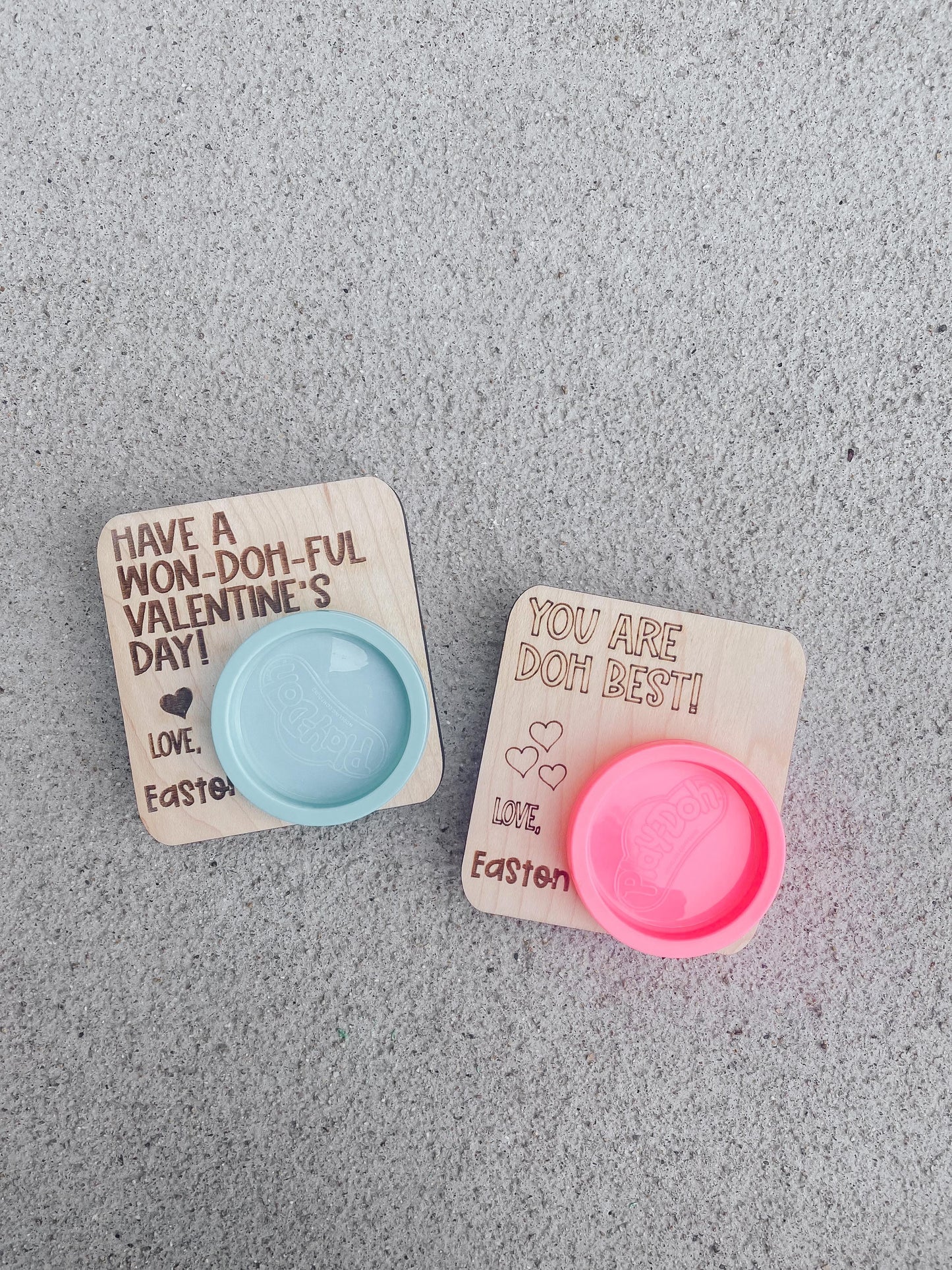 Play-Doh Valentine's Cards | Classroom Valentines for Kids
